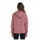 Target Γυναικείο φούτερ Sleeve Print Fleece Hoodie ''Vibes''